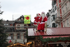 Flyerverteilaktion auf dem Weihnachtsmarkt in Koblenz am 30.11.2018